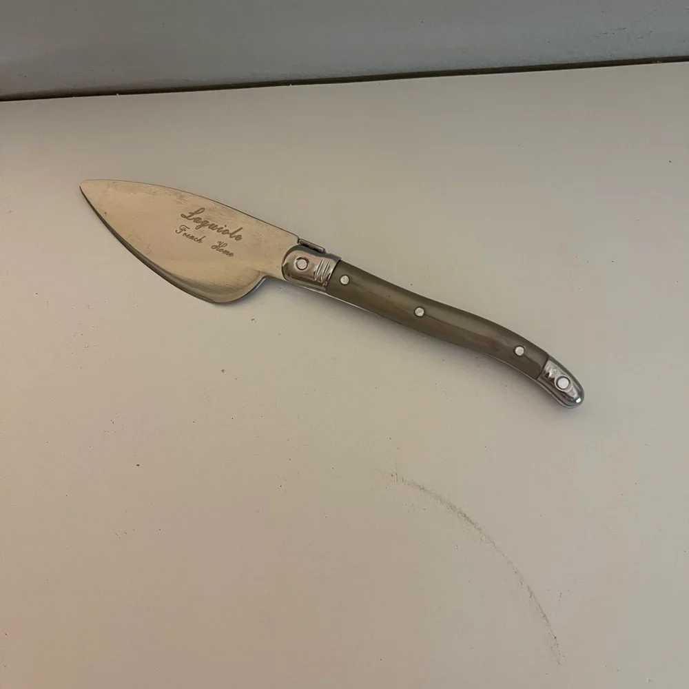 Laguiole French Home Gray Pearl Handle Cheese Knife France Kitchen Tools Party